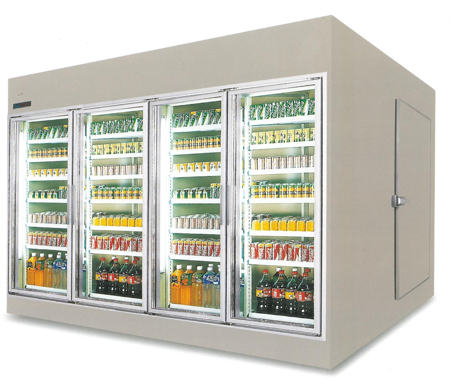 walkin cooler armazenagem de produtos