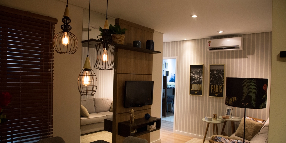apartamento decorado painel isotérmico