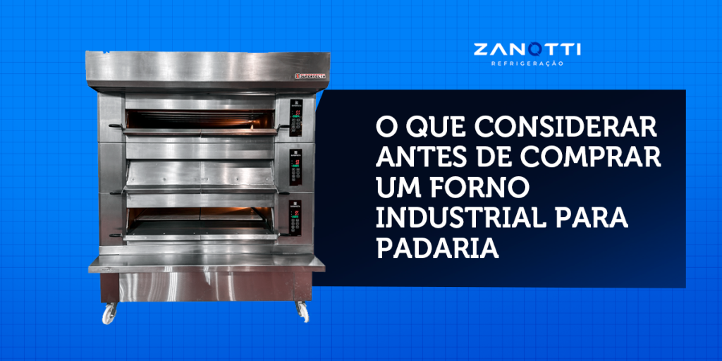 O que considerar antes de comprar um forno industrial para padaria