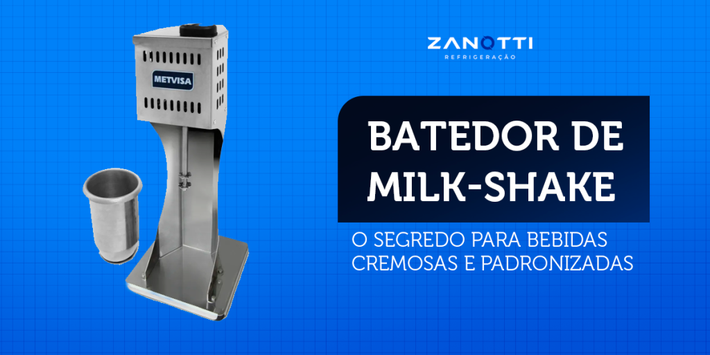 Batedor de Milk-shake: o segredo para bebidas cremosas e padronizadas